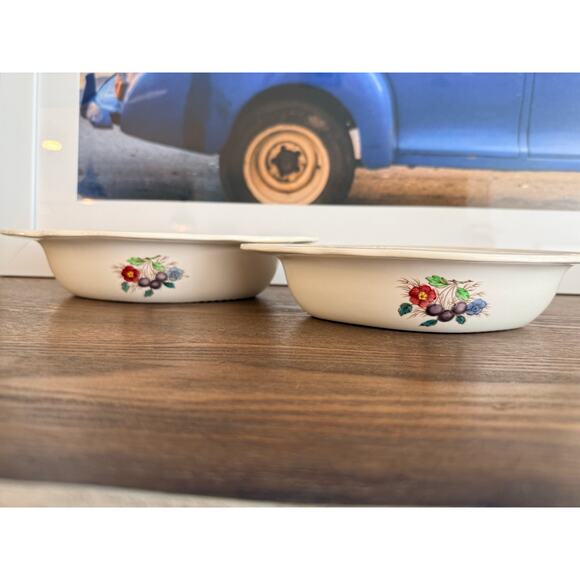 Copeland Spode England “Reynolds” Oval Serving Bowls 10½” & 9½” Vintage - Picture 3 of 9